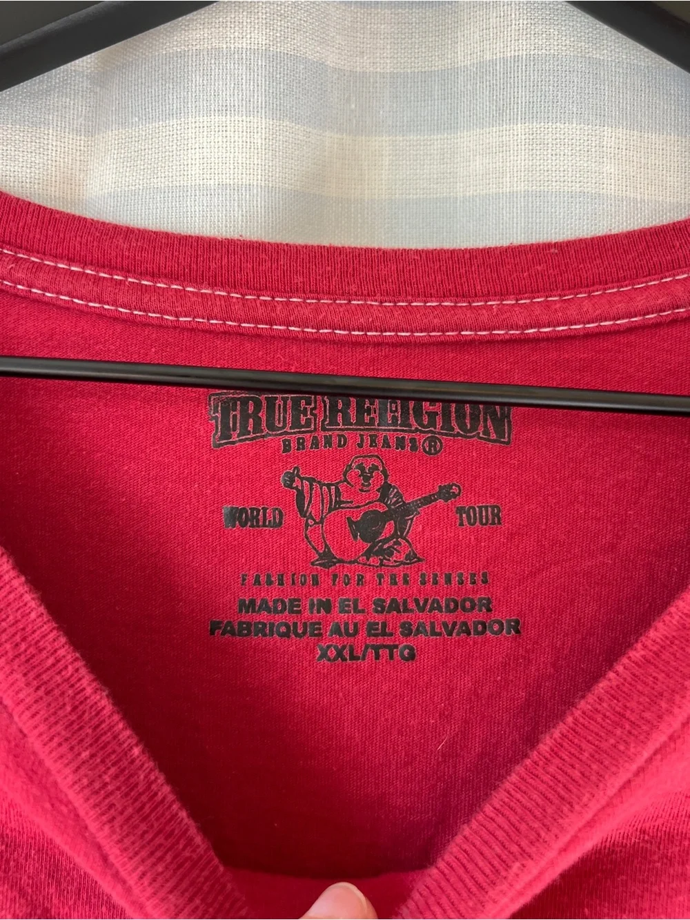 True Religion Men’s Red Graphic Tee XXL